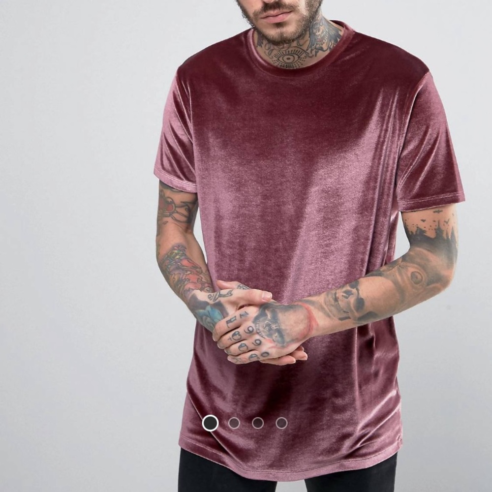 Velour t shirt
